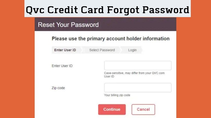Qvc-Credit-Card-Forgot-Password